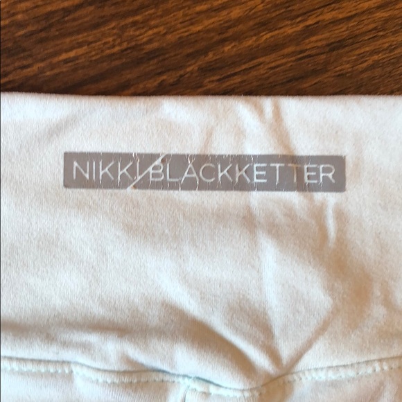 Nikki Blackketter Gymshark Duck Egg/Mint Leggings - Picture 7 of 8